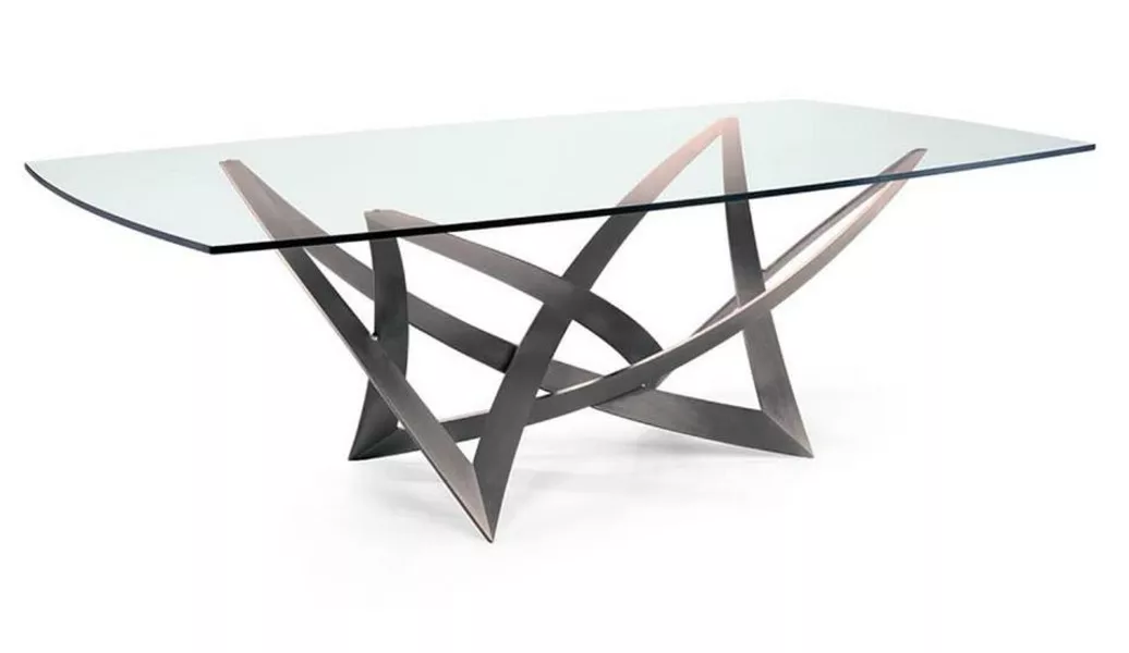 Infinito Glass Dining Table