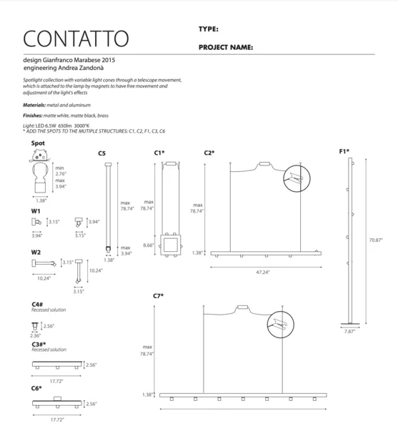 Contatto Pendant