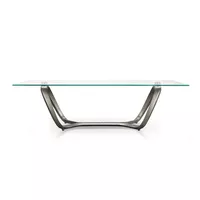 Segno Glass Dining Table
