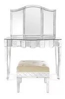 Curatie Dressing Table, Mirror & Stool