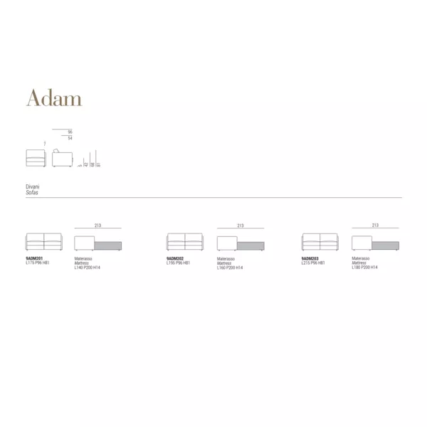 Adam Sofa Bed