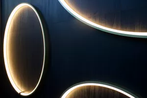 Hula-Hoop Ceiling / Wall Lights