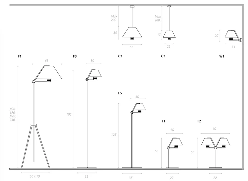 Cinema Table Lamp