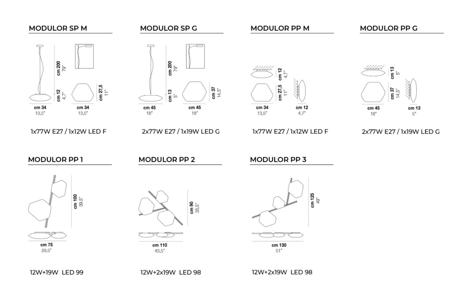 Modulor Pendant